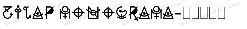 Zilap Monograma字体转换